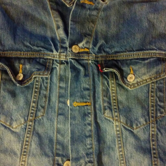 Levis VINTAGE Denim Jacket XL - Picture 2 of 8